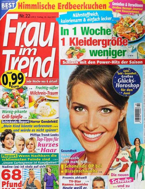 Frau im Trend